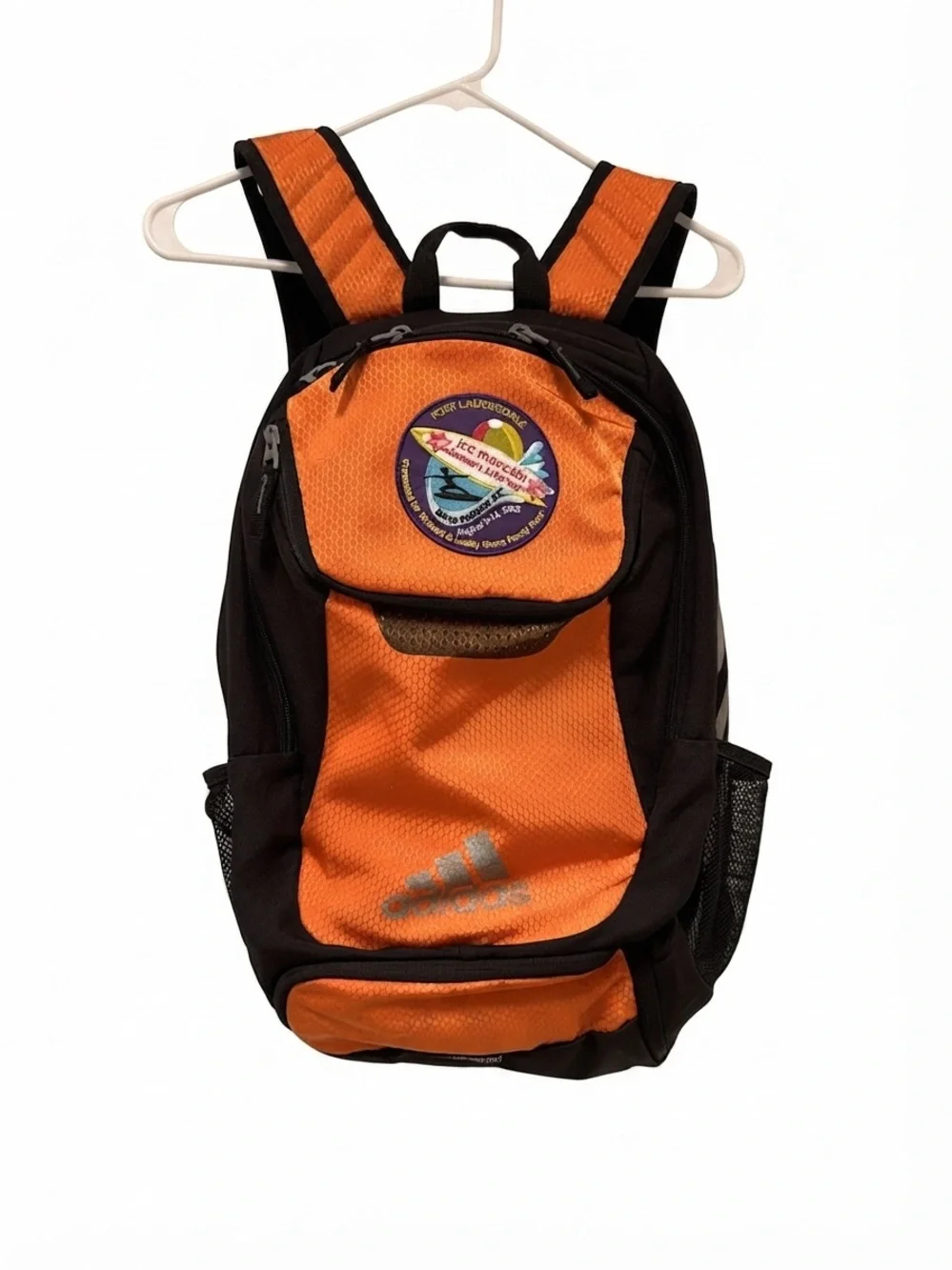 Adidas Stadium Team Soccer Backpack – Orange/Black (21